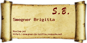 Smegner Brigitta névjegykártya